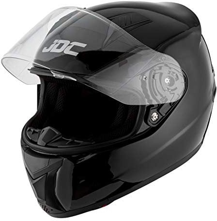 JDC Motorcycle Helmet Full Face - PRISM - Black - M