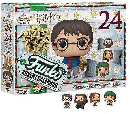 Funko Advent Calendar: Harry Potter - Severus Snape - 24 Tage der Überraschung - Vinyl-Minifigur Zum Sammelns - Mystery Box - Geschenkidee - Feiertage zu Weihnachten Für Mädchen, Jungen