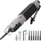 SHANTRA Mini scie sabre pneumatique pour métal, levier de verrouillage, scie sabre avec 6 lames de scie 18T, 24T, 32T