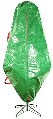 TIAVNTD Christmas Tree Dust Cover,Upright Christmas Tree Storage Bag with Zipper Drawstring Artificial Trees Cover for Christmas Tree,89x 190cm