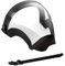 Jorzer Clear Face Visor Transparent Edging Face Shield Full Face Protective Shield Face Visor Cover Safety Face Shields Oil Splash Proof Anti-fog for Outdoor