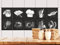 ANHUIB 18 Pezzi Adesivi per Piastrelle Cucina,Adesivi Piastrelle e Cucina,Bianco e Nero Adesivi per Piastrelle per Bagno,Impermeabile PVC Autoadesivo Decorazione,Adesivo per Cucina Credenza,15×15 cm