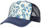 King Kerosin Herren Trucker Cap Allover-Print Gebogener Fester Schirm Kappe Cap Motorrad Hamburg - St.Pauli