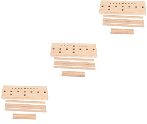 FOYTOKI 3 Sets Schleifenmacher Krippenzubehör, Schleifen-Herstellungswerkzeuge, Geschenkschleifen, Handgelenk-Korsagen, Mini-Schleife, Geschenkschleifen, Schleifenmacher, Flechtwerkzeug,