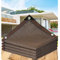ZHJSHOU Malla Sombreadora,Bloqueador Solar de Malla,Toldo Parasol Resistente al UV del 90%,para jardín, pérgola, Plantas de Patio, Invernadero, gallinero, Color café,4X8m/13.12X26.25ft
