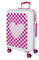 Agatha Ruiz de la Prada - Koffer Mittelgroß - Polycarbonat hochwertiger und Stabiler reisekoffer mit Rollen - Koffer Mittelgroß 4 Rollen Leicht mit Kombinationsschloss. Koffer Quadrate