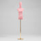 Schneiderpuppe Verstellbar Damenbüste Schaufensterpuppe Torso Mannequin Schaufensterfigur Modepuppe Schneiderbüste Für Bekleidungsgeschäft Brautkleid Puppen-Pink Rosa||A