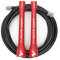 Elite Jumps Core Springseil – Indoor/Outdoor verstellbares Springseil für Training und Fitness – 6 mm PVC-Springseil für Fitness – unzerbrechliche Griffe mit verhedderungsfreiem Springseil für Workout