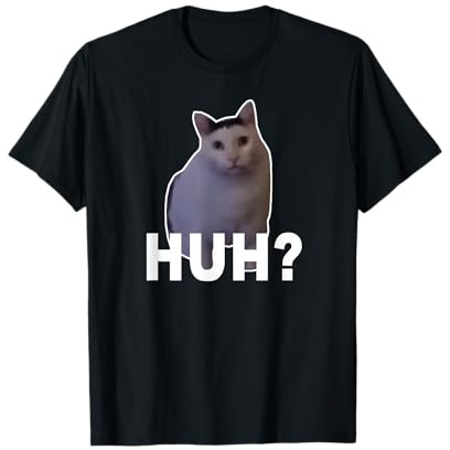 Huh? Cat Meme T-Shirt
