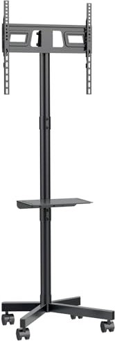 Maclean MC-949 Meuble TV Professionnel 32-55 sur roulettes Max. VESA 400x400 Max. 25kg