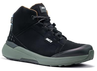 Sidi Nucleus Suede WP Ivy Black Motorradschuhe CE wasserdicht Fortex D3O, 41