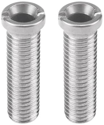 Viti Del Cestello Del Lavello,Vite Per Lavabo Filtro Tappo,Vite Cava Tappo Lavandino Cucina,Acciaio Inox Viti Fissaggio Cestello Lavello,Filtro In Filettato Cucina Universale,2 Pezzi,35mm,Kiuiom