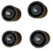 EJPPDHCO Lot de 4 Tapis de Pied de Rechange universels en Plastique for Four à Micro-Ondes avec Fixation à vis for Accessoires de Four à Micro-Ondes