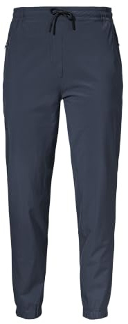 Schöffel Damen Pants Vienna L Freizeithose | wasserabweisend, 4-Wege-Stretch, leichte Outdoorhose, elastischer Bund, praktische Sicherheitstasche