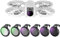 NEEWER ND Filter Set kompatibel mit DJI NEO, 7er Pack, ND8+ND16+ND32+ND64+ND128+UV+CPL Graufilter Zirkular Polfilter Drone Zubehör, schlankes mehrfach beschichtetes optisches HD Glas, FL-N25