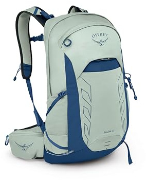 Osprey Talon 22 L Herren-Leichtrucksack zum Wandern mit Hüftgurt, Frosty Mint Green/Night Shift