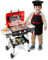 Juguete de Cocina para Niños Juego de Barbacoa Parrilla Sonido y Luz Juguetes de Cocina Interactivos con Delantal y Gorro de Chef Juego de Imitación para Pequeños Chefs Accesorios para Juego de Roles