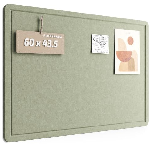 Fluxynara 23.6 x 17.1 Bulletin Board, Sage