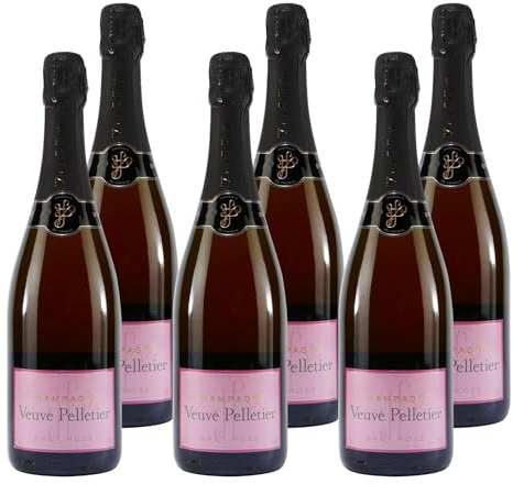 Veuve Pelletier Champagne Brut Rosé (6 x 0,75L)