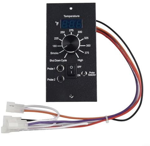 Für Traeger Grills Partikelgrill Digitales Thermostat-Set, BBQ-Ersatz-Temperaturregler, neues PID-Programm TR039