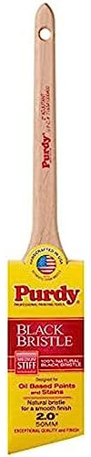 Purdy 144024020 Adjutant Natural Bristle Angular Trim Brush, Black, 2