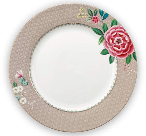 Essenza Home Pip Studio 26-51001213 Blushing Birds Speiseteller Khaki 26,5 cm (1 Stück)
