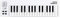 AKM320 MIDI Keyboard Controller, white edition with Cubase LE