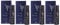 4er Wella Professionals SP Just Men Gradual Tone Pigment Mousse Braun 60 + 30 ml