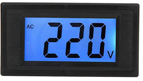 LCD Display AC80-500V AC Voltmeter Digital Voltmeter Zwei Kabel Wechselrichter für Netzstrom 220V AC
