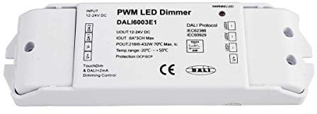 Deko-Light Controller, DALI PWM Dimmer CV 3CH, 12/24V, 6A/Channel, DALI dimmbar