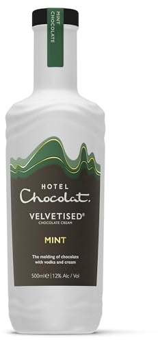 Hotel Chocolat Mint Velvetised Chocolate Cream - Award-Winning Chocolate Cream, 500ml, 12% - Gifts For Birthday, Thank you, Father's day 2026