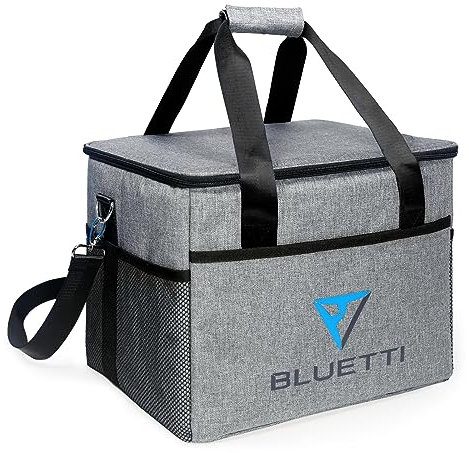 BLUETTI Sac de Transport pour Générateur électrique Portable EB3A, EB55, EB70, AC60 (Gris)