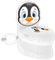 Pilsan Potty Penguin 07565, Musique, lumière, Porte-Papier Toilette, Couvercle, Couleur : Blanc