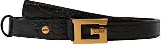 GUESS Damen Gürtel schwarz/gold S