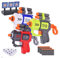3-Pack Blaster Gun Spielzeug Guns, Weichschaum Dart Blaster Kompatibel mit Nerf Guns mit 10 Little Tumbler 1 Ziel 30 Pcs Weichschaum Darts Weihnachten Geburtstagsgeschenk für 3-8 Jahre Jungen Mädchen