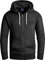 Grin&Bear Felpa con Cappuccio e Zip da Uomo Nero M GEC603