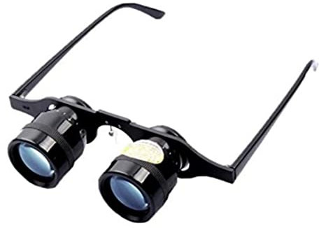 Fernglas Brille Tragbare Freisprecheinrichtung 10x Zoom High Definition Nachtsichtteleskop Fernglasbrille Teleskop High Definition Brille Fernglas Tragbares Fernglas