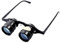 Fernglas Brille Tragbare Freisprecheinrichtung 10x Zoom High Definition Nachtsichtteleskop Fernglasbrille Teleskop High Definition Brille Fernglas Tragbares Fernglas