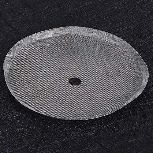 French Press Sieb Ersatz, French Press Ersatzfilter, Kaffeefiltergewebe, 5 Stück 304 Edelstahl Kaffeefilter Tragbar Abnehmbar Kaffeekanne Netzfilter Zubehör 1000ml