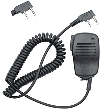 Kenwood Microfono altoparlante per TK-2102 TK-2118 TK-3107 TK-3160 TK-3170 TK-240 TK-270G TK-350 Radio bidirezionale Microfono