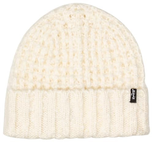 Levi's Damen Headgear Beanie, Regular White