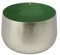 Lambert [W] Windlicht Eisen Nickel/Forest H 6,5 cm D 9,5 cm
