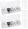 2 Stück Kabel Organizer - Kabel Organizer Box für Kabelaufbewahrung und Sortierung, Aufbewahrungsbox für Ladekabel, praktischer Kabelschutz und Kabelaufwicklung