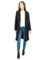 Quality Brands Outlet Ex M&S Womens Funnel Neck Overcoat with Belt and Pockets Fully Lined Warm Wrap Up Autumn Winter Coats (UK, Numeric, 8, Regular, Regular, Black)