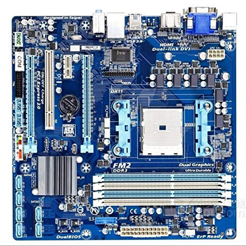 Placa Base de Escritorio Fit For Gigabyte GA-F2A75M-D3H Placa Madre de Escritorio usada Original F2A75M-D3H A75 Socket FM2 DDR3 SATA3 USB3.0 Micro ATX