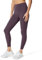 REORIA Damen High Waist Sport Leggings Blickdicht Yoga Leggins 7/8 Sporthose Workout Gym Yogahose Dunkelviolett S