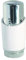 SOMATHERM FOR YOU, 601522801, Thermostatkopf M30x1,5 Design weiß/chrom für Handtuchwärmer oder Designheizkörper, modernes Design, Flüssigkeitsausdehnung, Anschluss mit einem Gewinde von M 30x1,5.