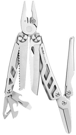 Nextool Flagship Pro NE20203, 16 in 1 Multitool, silber, Nylon Holster