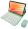 Keyboard Case for Amazon Kindle Fire HD 10 & 10 Plus (13th/11th Generation, 2023/2021), Detachable Bluetooth Keyboard, Pencil Holder,Green