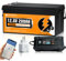 ECO-WORTHY Batterie Lithium 12V 280AH Bluetooth LiFePO4 avec chargeurs 12/24V 20A et Prise Smart WLAN pour la Maison, Le Camping-Car, la Caravane, Le Bateau
